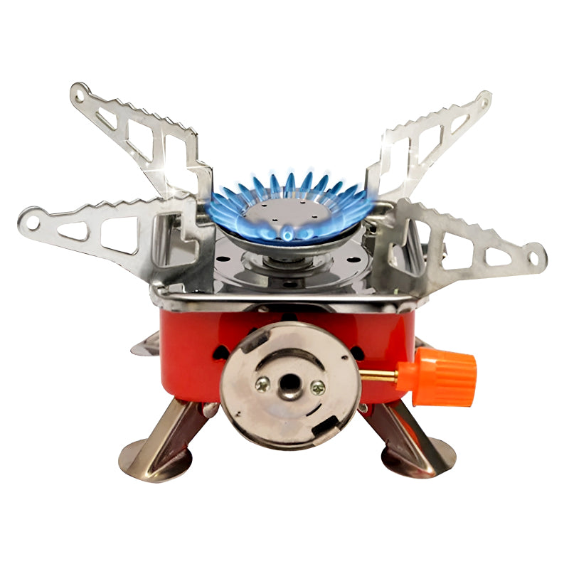 K-202 Compact Portable Foldable Camping Stove – Card-Style, Ideal for Outdoors